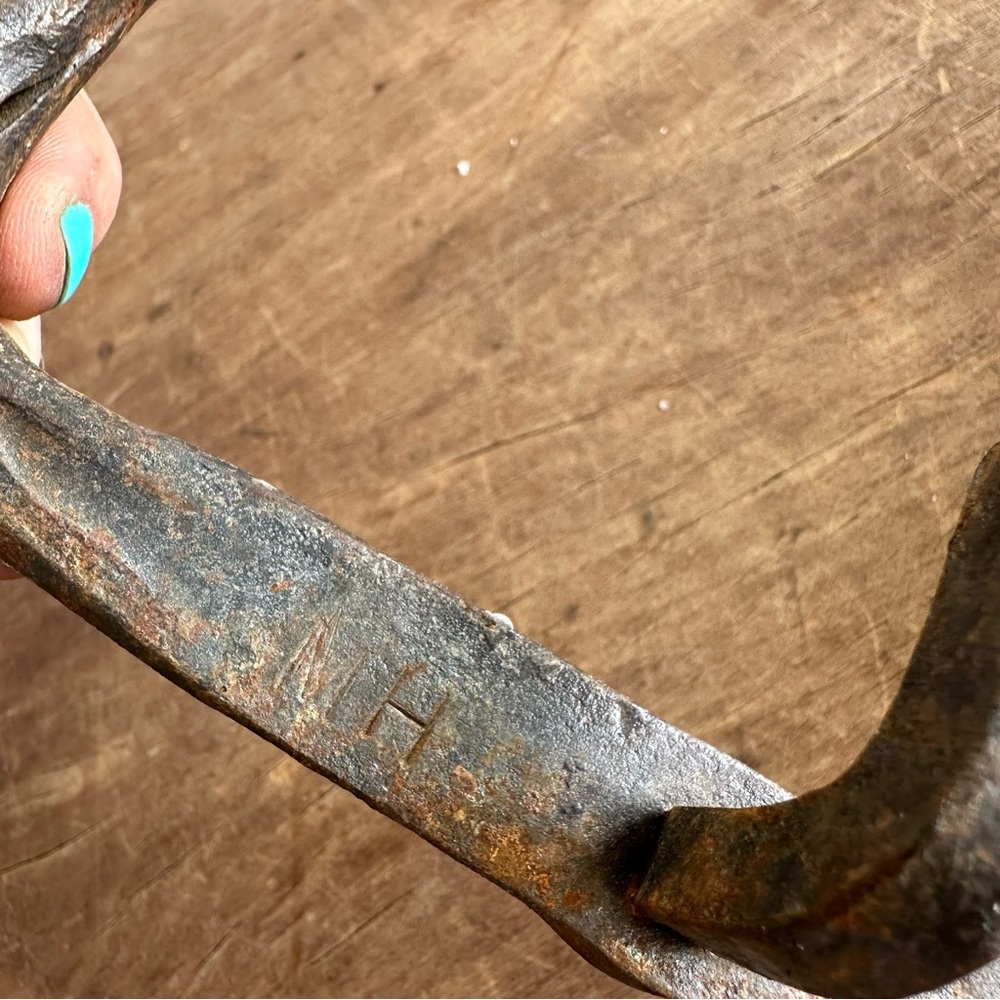 Vintage forged candelabra - Picture 8 of 8